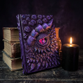 Dragon Eye Notebook — 3D Embossed Fantasy Journal